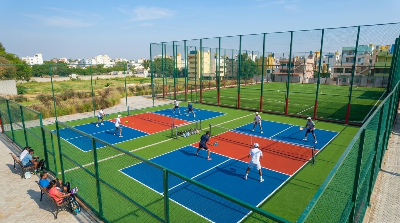 Goal Poachers pickleball court